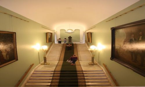 Zdjcie ROSJA / Moskwa / Galeria Trietiakowska / Schody