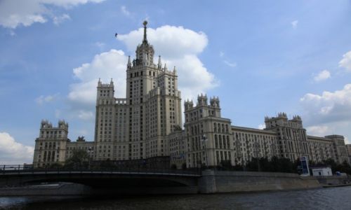 Zdjecie ROSJA / Moskwa / Nad rzek Jaza / Apartamenty z czasw Stalina