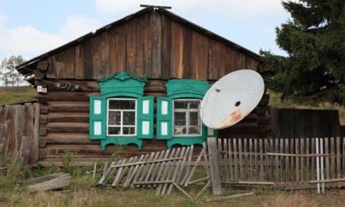 Zdjcie ROSJA / Obwd irkuck / Wierszyna / Telewizja TAK, pot NIE