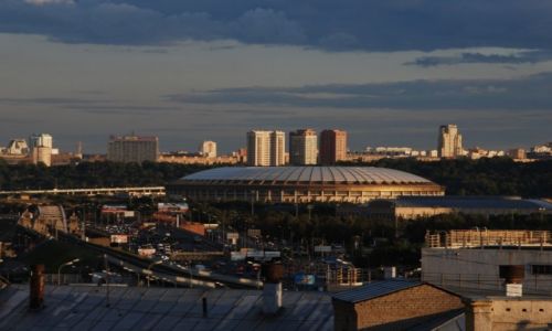Zdjcie ROSJA / Moskwa / Kutuzovskij Prospekt (okolice) / Widok z mojego okna