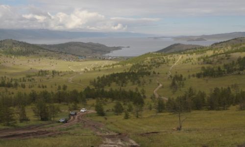 Zdjecie ROSJA / Syberia / Dojazd do przeprawy na Olchon / Syberia 2015