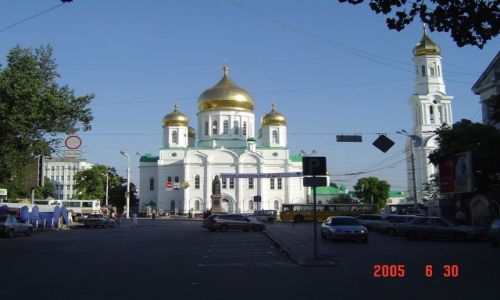 Zdjecie ROSJA / -OBAST ROSTOWSKA / ROSTW NAD DONEM / GWNA CERKIEW MIASTA