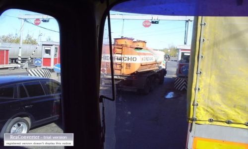 Zdjęcie ROSJA / brak / gdzies w Rosji / bramki na wołdze