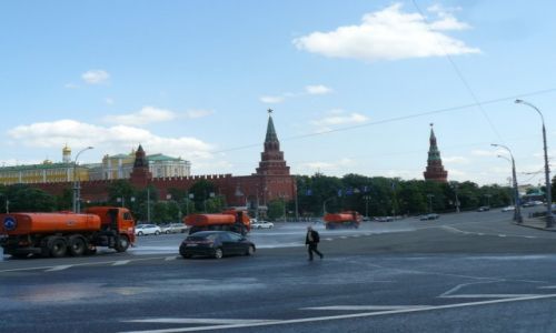 ROSJA / Moskwa / Moskwa 2015 / W drodze na Kreml