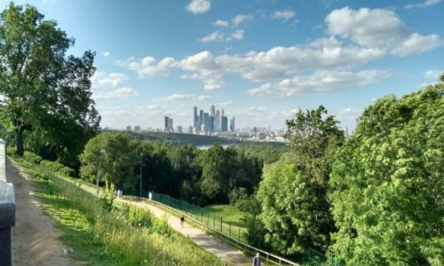 ROSJA / Moskwa / Moskwa 2015 / Panorama Moskwy city