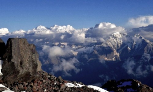 Zdjecie ROSJA / Kabardyno-Bakaria / Elbrus / Skay Pastuchowa