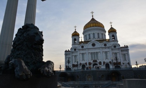 Zdjecie ROSJA / Moskwa / Moskwa / Sobr Chrystusa Zbawiciela 