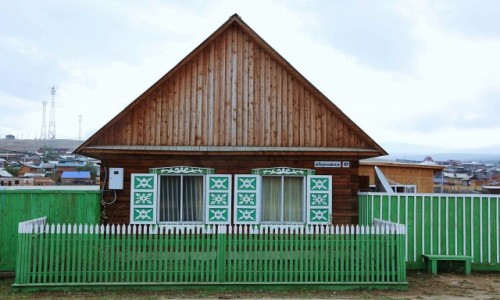 Zdjecie ROSJA / Jezioro Bajka /  Wyspa Olchon / Chuir / Nowe, ale stylowe