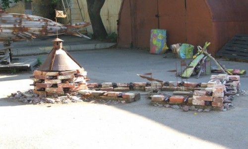 Zdjęcie ROSJA / Wyspa Kotlin w Zatoce Fińskiej / Kronsztad / Obrazki z wystawy