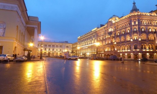 Zdjecie ROSJA / St Petersburg / St Petersburg / Ulice St. Petersburga