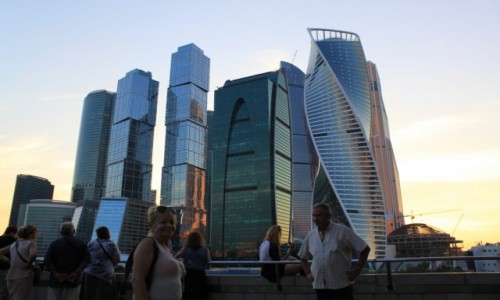 Zdjecie ROSJA / Moskwa / centrum Moskwy / W drodze do Mongolii