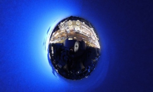 Zdj�cie ROSJA / Petersburg  / Ulica / Petersburg by night