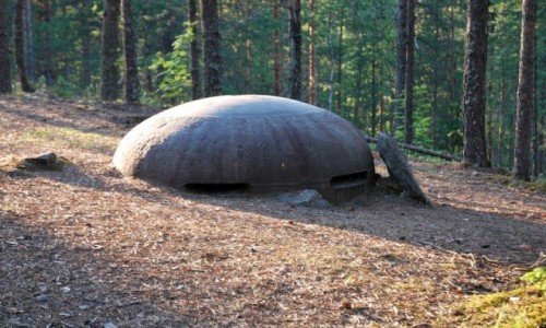 Zdjcie ROSJA / Karelia / okolice Wyborga / bunkry na linii Fisko-Rosyjskiej