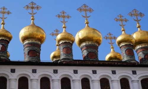 Zdjęcie ROSJA / Moskwa / Kreml / Detal z moskiewskiego Kremla