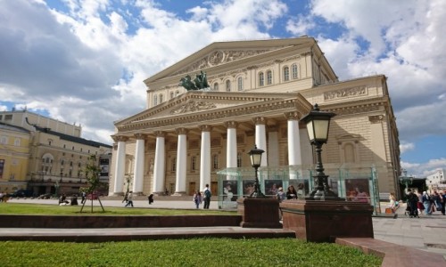 Zdjecie ROSJA / Moskwa / Moskwa / Teatr Wielki w Moskwie