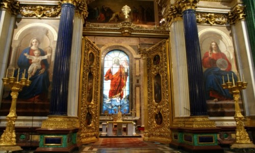Zdjecie ROSJA / EUROPA / ROSJA / ROSJA SANKT PETERSBURG ISAKIEWSKI SOB�R