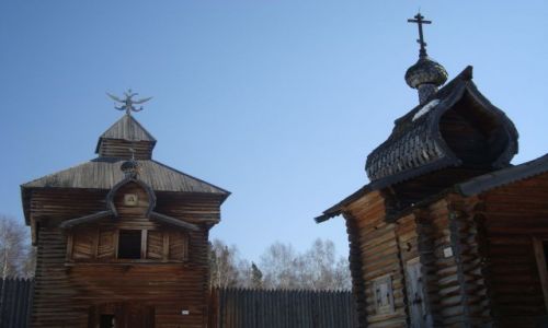 Zdjęcie ROSJA / Syberia / Talcy / Skan-SEN