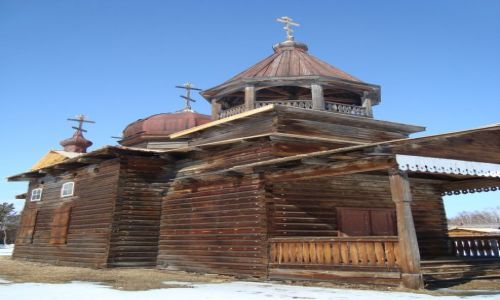 Zdjęcie ROSJA / Syberia / Talcy / Cerkwuszka