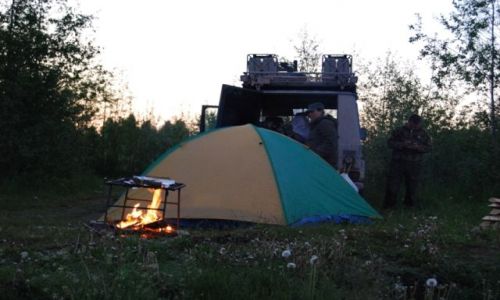 Zdjecie ROSJA / Archangielsk / nad jeziorem Onega / niezapomniane białe noce