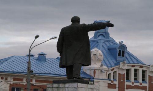 Zdjęcie ROSJA / brak / Tomsk / Lenin wiecznie żywy