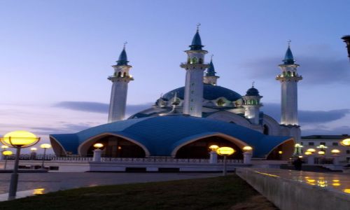 Zdjęcie ROSJA / brak / Tatarstan / Na kremlu w Kazaniu / Meczet