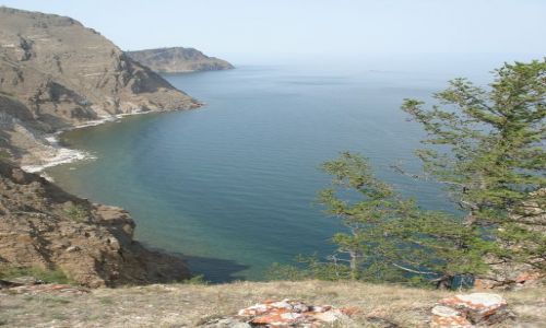 Zdjecie ROSJA / wyspa Olchon, Bajkał / Przylądek Choboj / Bajkał - Olchon, Przylądek Choboj