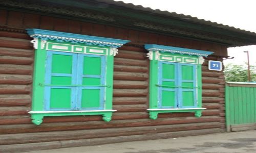 Zdjecie ROSJA / Irkucka Oblast / Irkuck / Okiennice