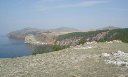 Zdj�cie ROSJA / Irkucka Oblast / Wyspa Olchon / Przyl�dek Choboj