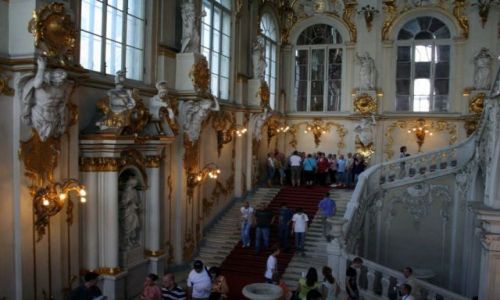 Zdjęcie ROSJA / - / SANKT PETERSBURG. / Pałac Zimowy. ERMITAŻ.