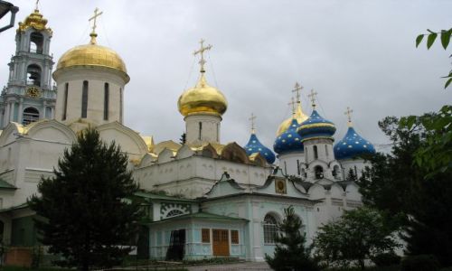 Zdjecie ROSJA / Siergiej Posad / kompleks awry Troicko-Siergijewskiej z XIV w. / miejsce pielgrzymkowe w Rosji