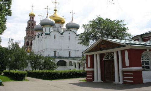 Zdjęcie ROSJA / Moskwa / klasztor Nowodiewiczy (UNESCO) / Nowodiewiczy Monastyr
