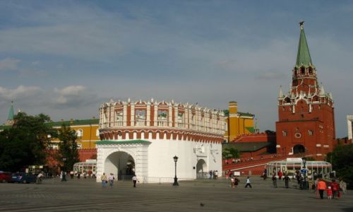 Zdj�cie ROSJA / Moskwa / Moskwa / wej�cie na Kreml