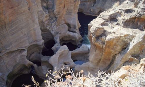 Zdjecie RPA / Mpumalanga / Bourkes Luck Potholes / U zbiegu dwch rzek