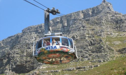 Zdjęcie RPA / Kapsztad (Cape Town) / Kapsztad (Cape Town) / Kolejka linowa na Górę Stołową