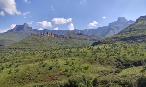 Zdjcie RPA / Kwazulu Natal / Park Narodowy Royal Natal - Gry Stoowe / Amphitheatre w Grach Stoowych