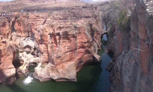 Zdjcie RPA / Prowincja Mpumalanga/  P - wsch. RPA  / Wwz Bourke's Luck Potholes  na Rzece Treur / Wwz Bourke's Luck Potholes 