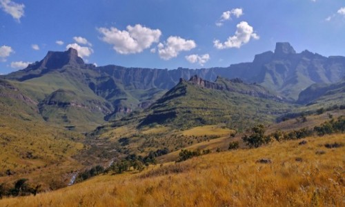 Zdjecie RPA / Kwazulu Natal / Park Narodowy Royal Natal - Gry Stoowe / Najwikszy amfiteatr wiata