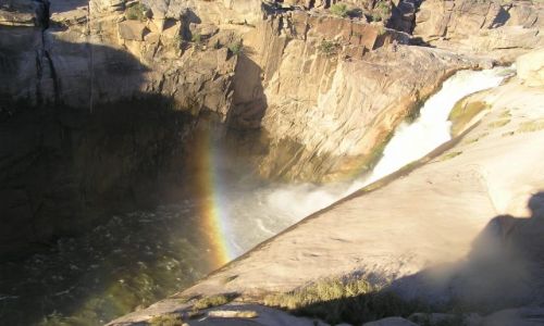 Zdjęcie RPA / blisko granicy z Namibią / Augrabies Falls / wodospad Augrabi