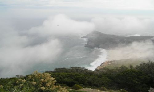 Zdjecie RPA / brak / Cape of Good Hope / widok z Cape Point na Przyldek Dobrej Nadziei