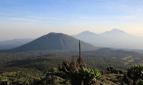 Zdjcie RUANDA / Volcanos National Park / Rwanda / Wulkany