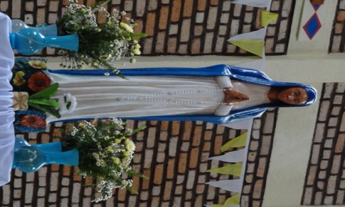 Zdjcie RUANDA / Poudnie / Kibeho / Figura Matki Sowa