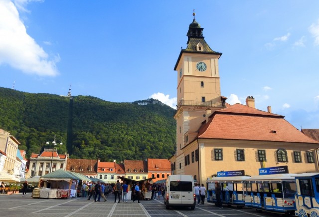 Zdj cia: Braszov, Siedmiogród, Ratusz, RUMUNIA Zdj cia: Braszov, Siedmiogród, Ratusz, RUMUNIA