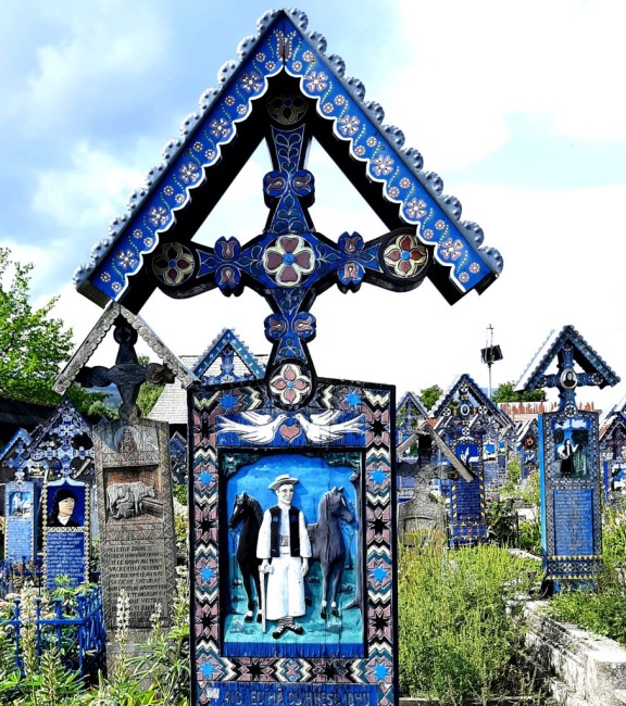 Zdj cia: Sapanta, Maramuresz, Wesoły Cmentarz (Cimitirul Vesel), RUMUNIA Zdj cia: Sapanta, Maramuresz, Wesoły Cmentarz (Cimitirul Vesel), RUMUNIA
