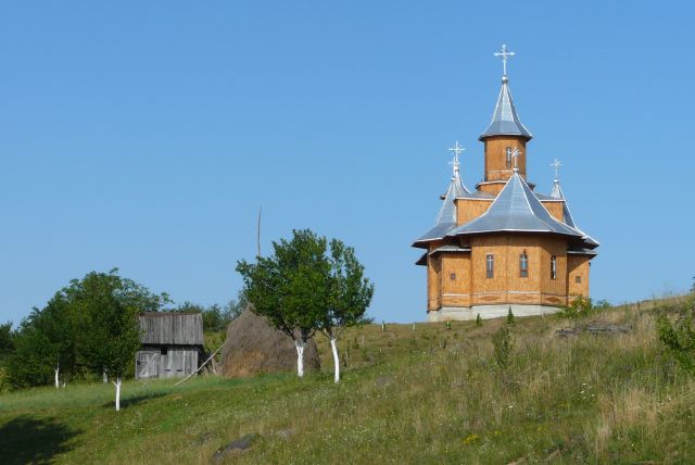 Zdjęcia: wioska, okolice Negresti Oas, cerkiewka, RUMUNIA Zdjęcia: wioska, okolice Negresti Oas, cerkiewka, RUMUNIA