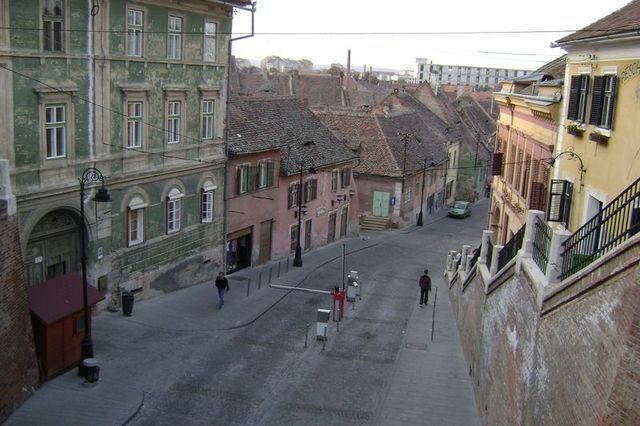 Zdjęcia: Sybin, centrum Sybinu, RUMUNIA Zdjęcia: Sybin, centrum Sybinu, RUMUNIA