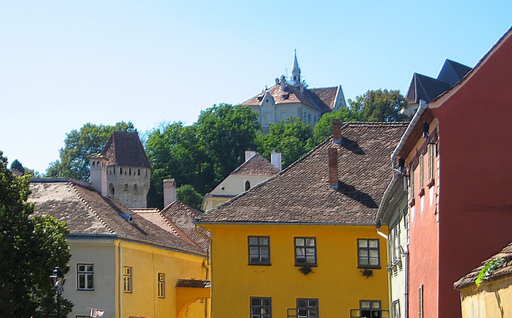 Zdjęcia: Sighisoara, Transylwania, ponad dachami, RUMUNIA Zdjęcia: Sighisoara, Transylwania, ponad dachami, RUMUNIA