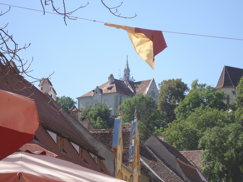 Zdjęcia: Sighisoara, Transylwania, ponad dachami..., RUMUNIA Zdjęcia: Sighisoara, Transylwania, ponad dachami..., RUMUNIA
