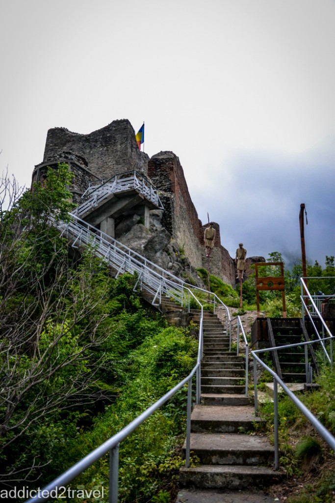 Zdjęcia: Poenari , Transylwania, Zamek Poenari, RUMUNIA Zdjęcia: Poenari , Transylwania, Zamek Poenari, RUMUNIA