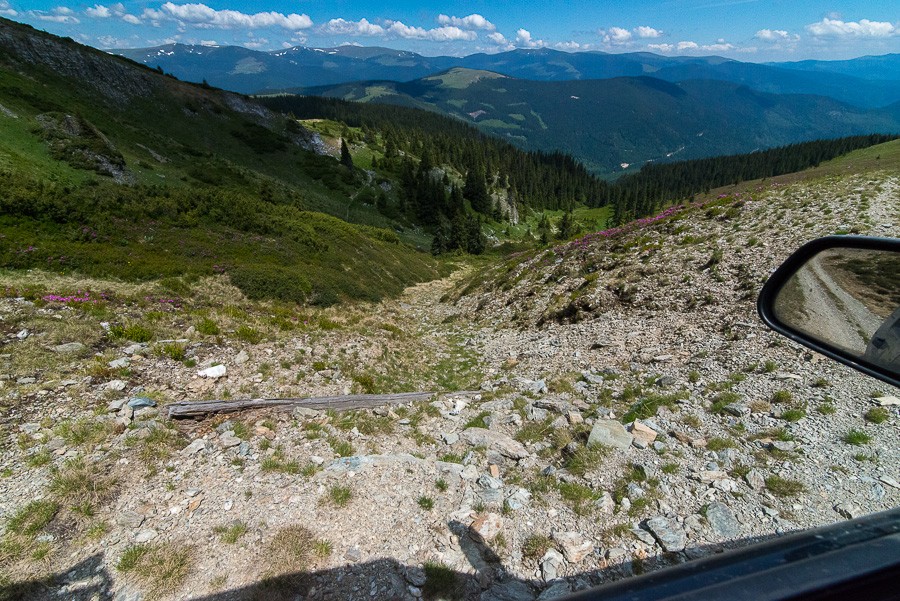 Zdjęcia: górska droga, Karpaty, "za oknem", RUMUNIA Zdjęcia: górska droga, Karpaty, "za oknem", RUMUNIA