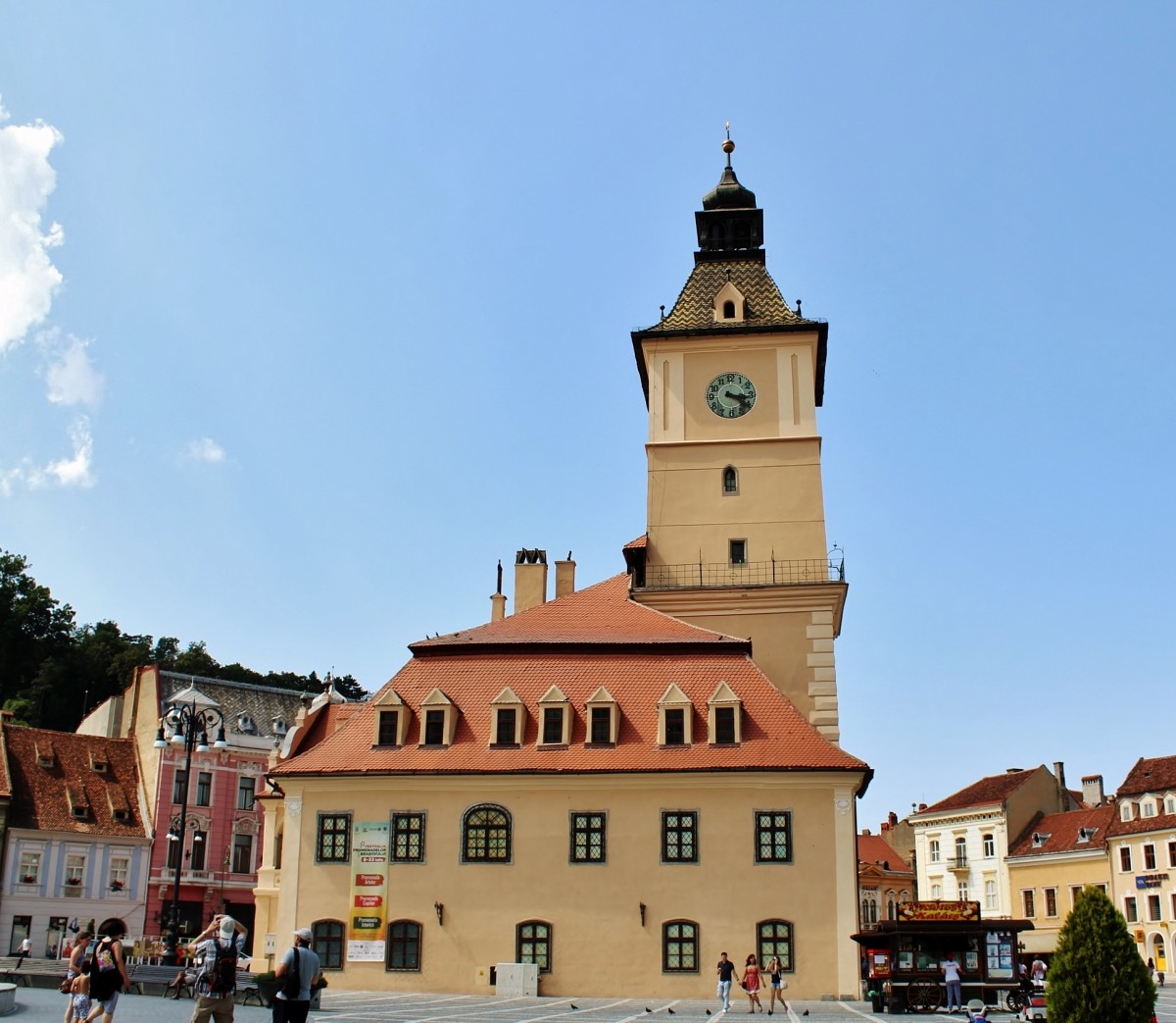 Zdjęcia: Braszów, Siedmiogród, Ratusz z 1420 roku, RUMUNIA Zdjęcia: Braszów, Siedmiogród, Ratusz z 1420 roku, RUMUNIA